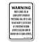 Signmission Safety Sign, 18 in Height, Aluminum, 12 in Length, Equine - Illinois A-1218 Equine - Illinois - alternate 1